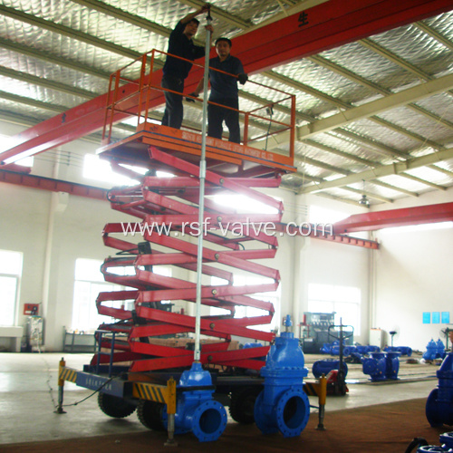 5meters Stem Extension Resilient Seat Gate Valve